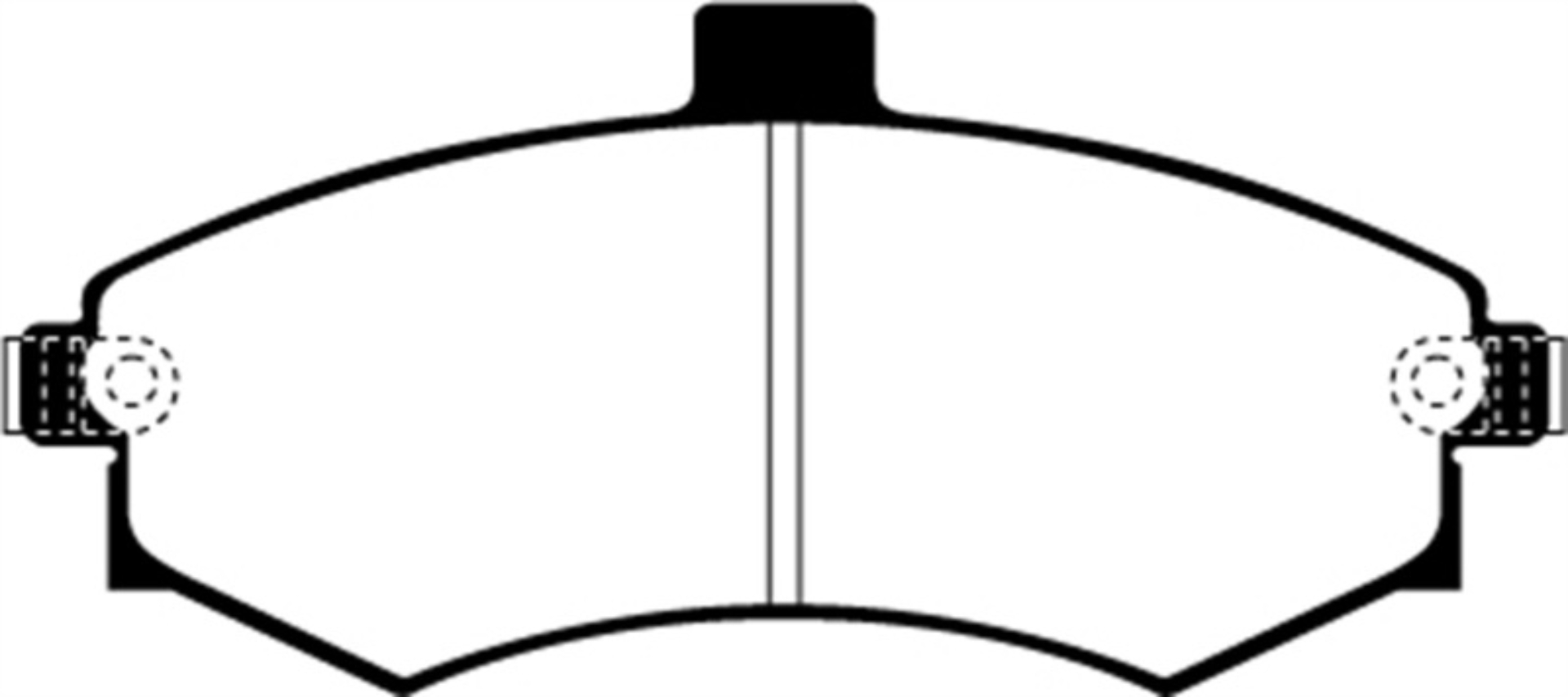 Picture of EBC 02-06 Hyundai Elantra 2-0 Redstuff Front Brake Pads