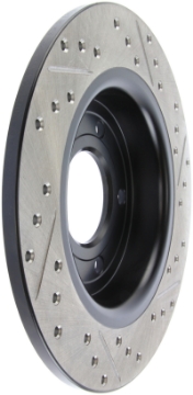 Picture of StopTech 04-10 Mazda3 Slotted & Drilled Right Rear Rotor