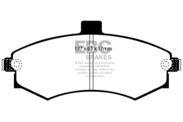 Picture of EBC 02-06 Hyundai Elantra 2-0 Ultimax2 Front Brake Pads