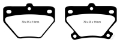 Picture of EBC 02-08 Pontiac Vibe 1-8 GT Yellowstuff Rear Brake Pads