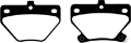 Picture of EBC 02-08 Pontiac Vibe 1-8 GT Yellowstuff Rear Brake Pads