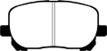 Picture of EBC 02-08 Pontiac Vibe 1-8 Redstuff Front Brake Pads