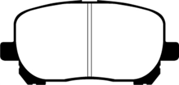 Picture of EBC 02-08 Pontiac Vibe 1-8 Redstuff Front Brake Pads