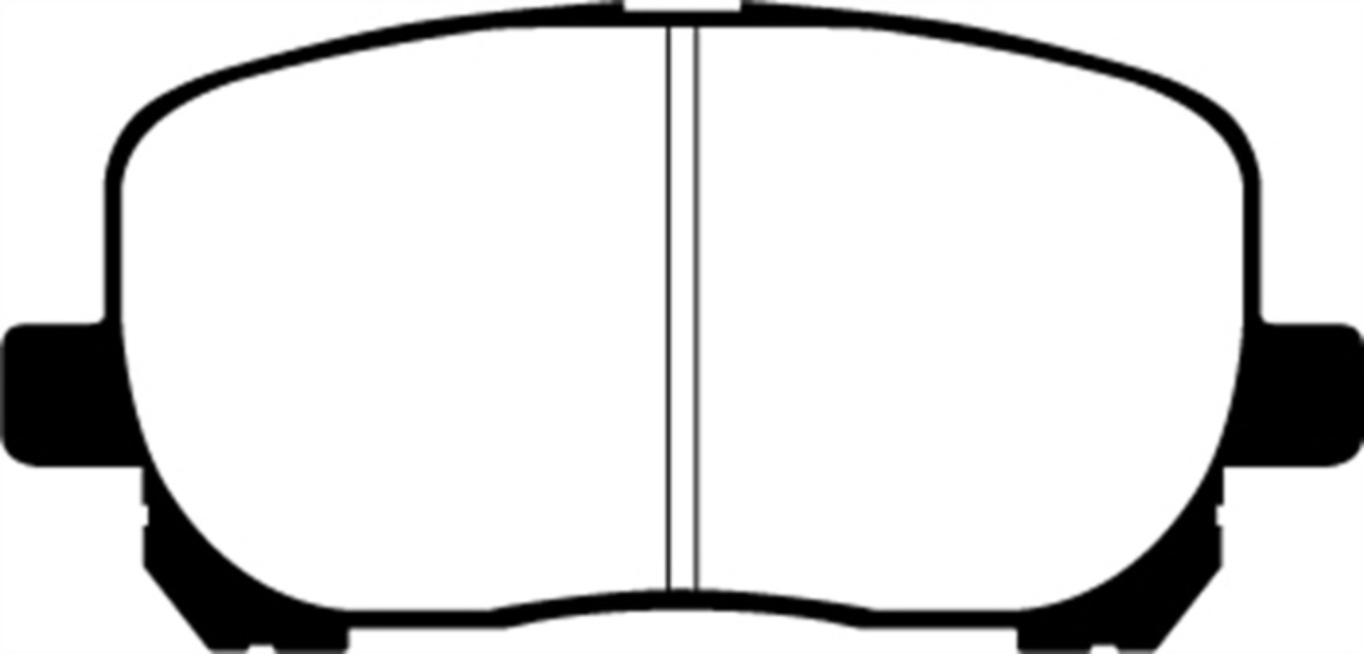 Picture of EBC 02-08 Pontiac Vibe 1-8 Yellowstuff Front Brake Pads