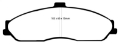 Picture of EBC 03-04 Cadillac XLR 4-6 Yellowstuff Front Brake Pads