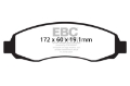 Picture of EBC 03-04 Dodge Dakota 2WD 3-7 Yellowstuff Front Brake Pads