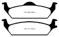 Picture of EBC 03-04 Dodge Dakota 2WD 3-9 Yellowstuff Rear Brake Pads