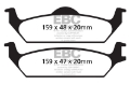 Picture of EBC 03-04 Dodge Dakota 2WD 3-9 Yellowstuff Rear Brake Pads