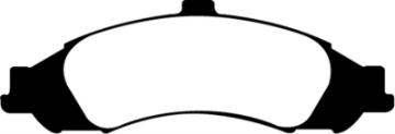 Picture of EBC 03-04 Pontiac GTO 5-7 Solid Rear Rotors Redstuff Front Brake Pads