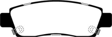 Picture of EBC 03-05 Chevrolet SSR 5-3 Redstuff Rear Brake Pads