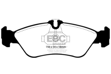 Picture of EBC 03-05 Dodge Sprinter 2500 ATE Rear Ultimax2 Rear Brake Pads