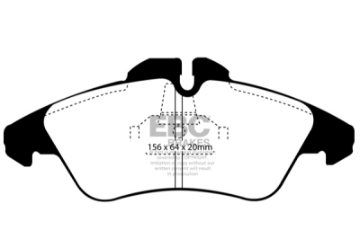 Picture of EBC 03-05 Dodge Sprinter 2500 Bosch Rear Greenstuff Front Brake Pads