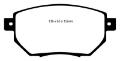 Picture of EBC 03-05 Infiniti FX35 3-5 Greenstuff Front Brake Pads
