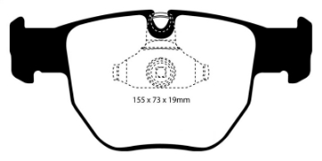Picture of EBC 03-05 Land Rover Range Rover 4-4 Greenstuff Front Brake Pads