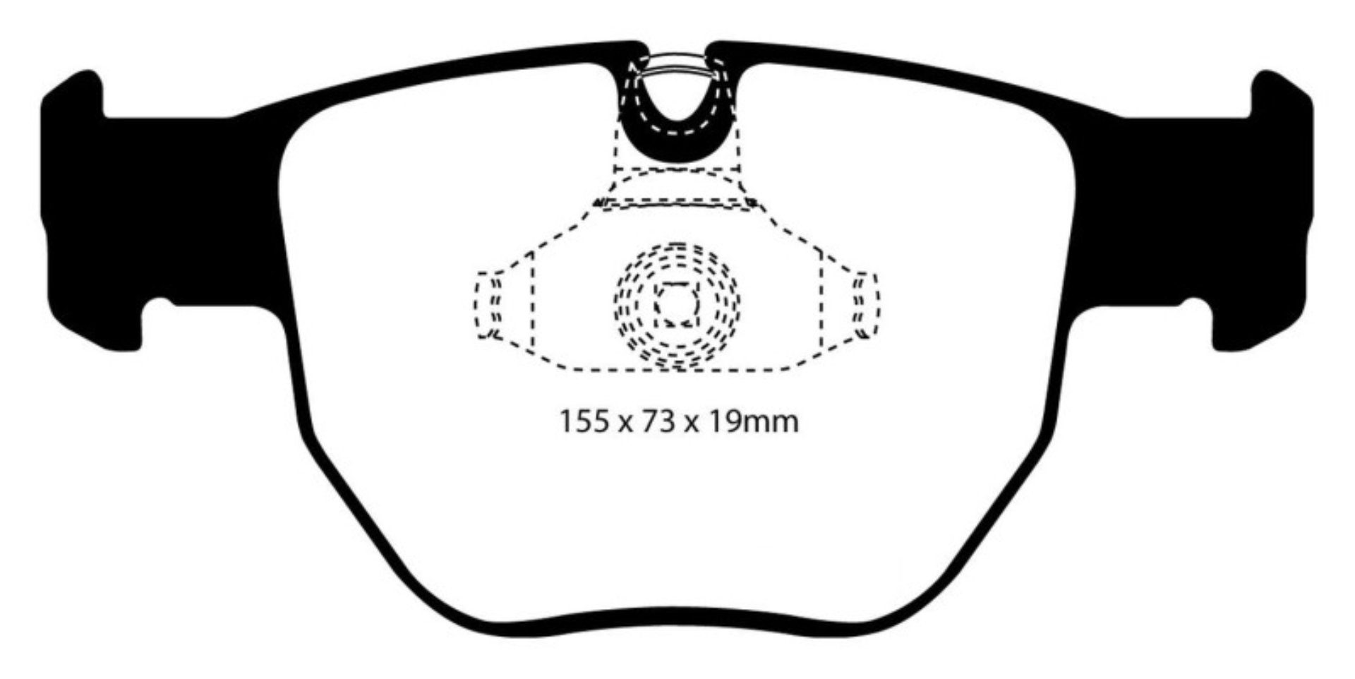 Picture of EBC 03-05 Land Rover Range Rover 4-4 Ultimax2 Front Brake Pads