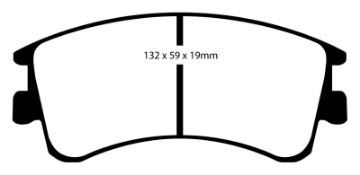 Picture of EBC 03-05 Mazda 6 2-3 Redstuff Front Brake Pads