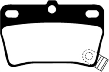 Picture of EBC 03-05 Toyota RAV 4 2-4 Greenstuff Rear Brake Pads