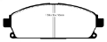 Picture of EBC 03-06 Acura MDX 3-5 Yellowstuff Front Brake Pads