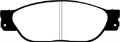 Picture of EBC 03-06 Jaguar XJ8 4-2 VP Redstuff Front Brake Pads