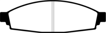 Picture of EBC 03-06 Lincoln Aviator 4-6 Greenstuff Front Brake Pads