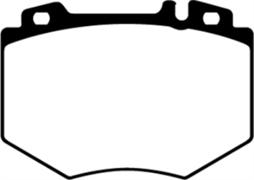 Picture of EBC 03-06 Mercedes-Benz CL600 5-5 Twin Turbo Redstuff Front Brake Pads