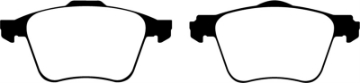 Picture of EBC 03-09 Volvo XC90 2-9 Twin Turbo Redstuff Front Brake Pads