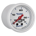 Picture of Autometer Marine White 2-1-16in 35 PSI Mechanical Water Pressure Gauge