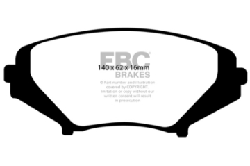 Picture of EBC 03-12 Mazda RX8 1-3 Rotary Standard Suspension Bluestuff Front Brake Pads