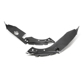 Picture of Seibon 17+ Honda Civic Type R Carbon Fiber Under Hood Inner Wing Trims