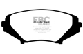 Picture of EBC 03-12 Mazda RX8 1-3 Rotary Standard Suspension Greenstuff Front Brake Pads