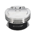 Picture of Manley 2018+ Ford Coyote 5-0L 6-75cc Dish 3-667in Bore 12:1 CR 22mm Pin Platinum Ext Duty Pistons