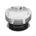 Picture of Manley 2018+ Ford Coyote 5-0L 6-75cc Dish 3-700in Bore 12:1 CR 22mm Pin Platinum Ext Duty Pistons