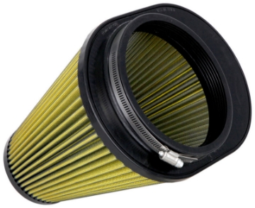 Picture of Airaid Universal Air Filter - Cone 6in FLG x 10-3-4x7-3-4in B x 7-1-4x4-3-in T x 9in H - Synthaflow