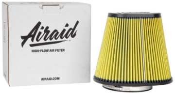 Picture of Airaid Universal Air Filter - Cone 6in FLG x 10-3-4x7-3-4in B x 7x4in T x 9in H - Synthaflow