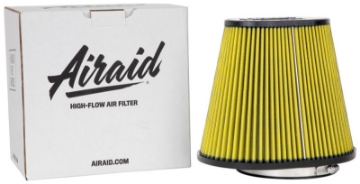 Picture of Airaid Universal Air Filter - Cone 6in FLG x 10-3-4x7-3-4in B x 7-1-4x4-3-4in T x 9in H Synthaflow