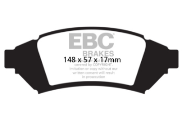 Picture of EBC 04 Pontiac Grand Prix 3-8 Greenstuff Front Brake Pads