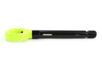 Picture of PERRIN 17-21 Honda Civic Si-Type R-Touring-Hatchback Tow Hook Kit Rear - Neon Yellow