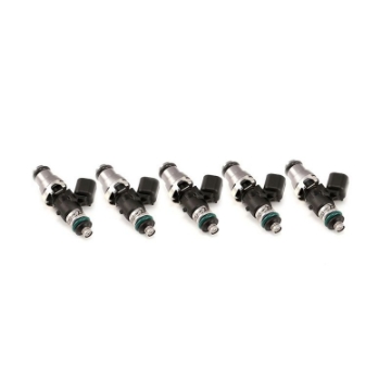 Picture of Injector Dynamics 2600-XDS Injectors - 48mm Length - 14mm Top - 14mm Lower O-Ring Set of 5
