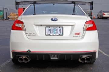 Picture of PERRIN 15-21 Subaru WRX-STI Tow Hook Kit Rear - Black