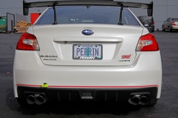 Picture of PERRIN 15-21 Subaru WRX-STI Tow Hook Kit Rear - Neon Yellow
