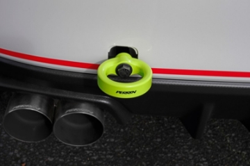 Picture of PERRIN 15-21 Subaru WRX-STI Tow Hook Kit Rear - Neon Yellow