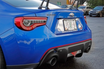 Picture of PERRIN 13-26 Subaru BRZ - 13-20 Scion FRS & Toyota 86 - 22-26 GR86 Tow Hook Kit Rear - Black