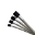 Picture of Nitrous Express 4AN 16ft Stainless Steel Braided Hose - Black