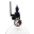 Picture of Nitrous Express DF5 Valve Only for 15lb Bottle 4AN Bottle Refill Fitting