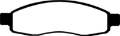 Picture of EBC 04-05 Infiniti QX56 5-6 Greenstuff Front Brake Pads