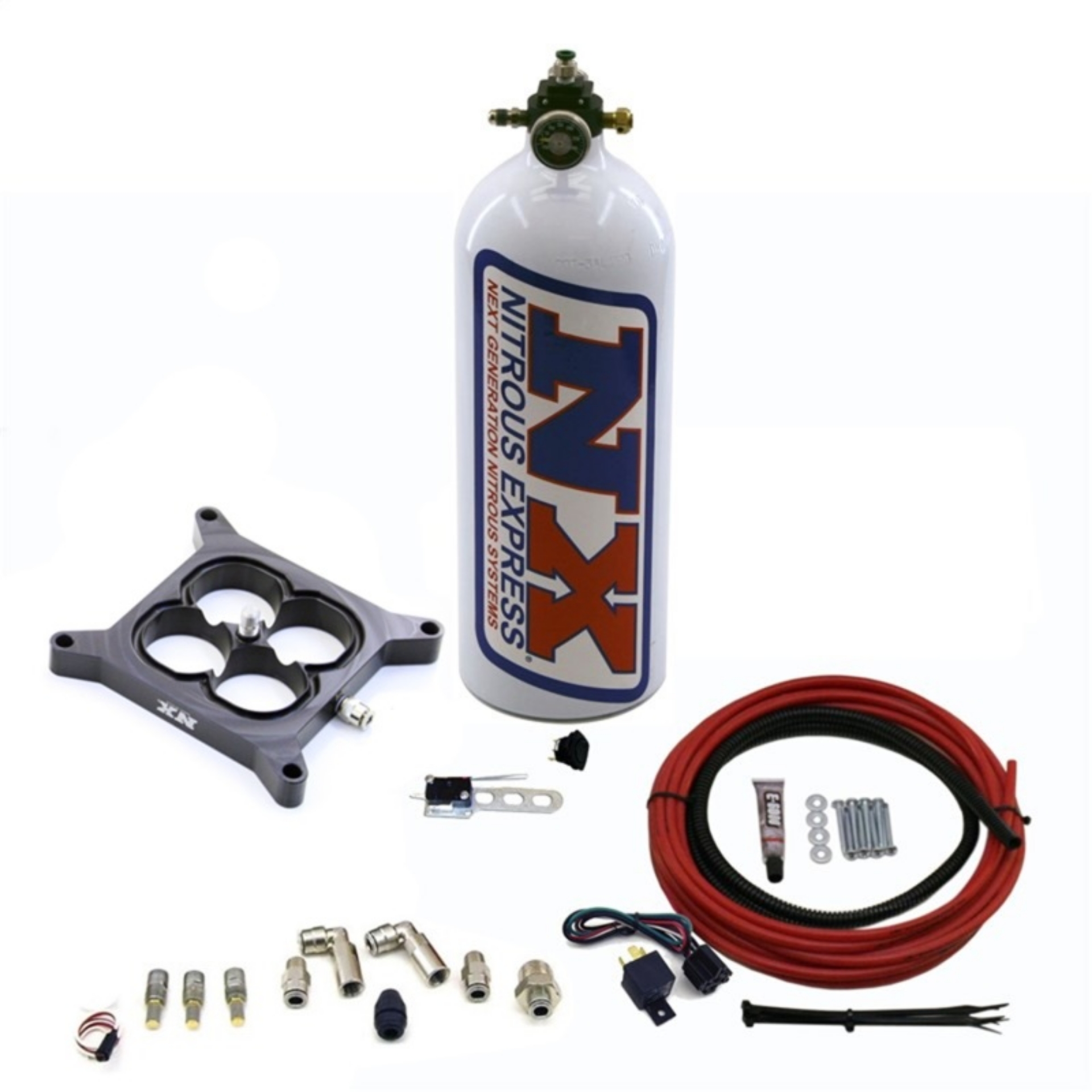 Picture of Nitrous Express Pumpless Water Injection 4150 Carburetor Plate