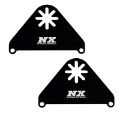 Picture of Nitrous Express Solenoid Brackets for Holley Hi-Ram