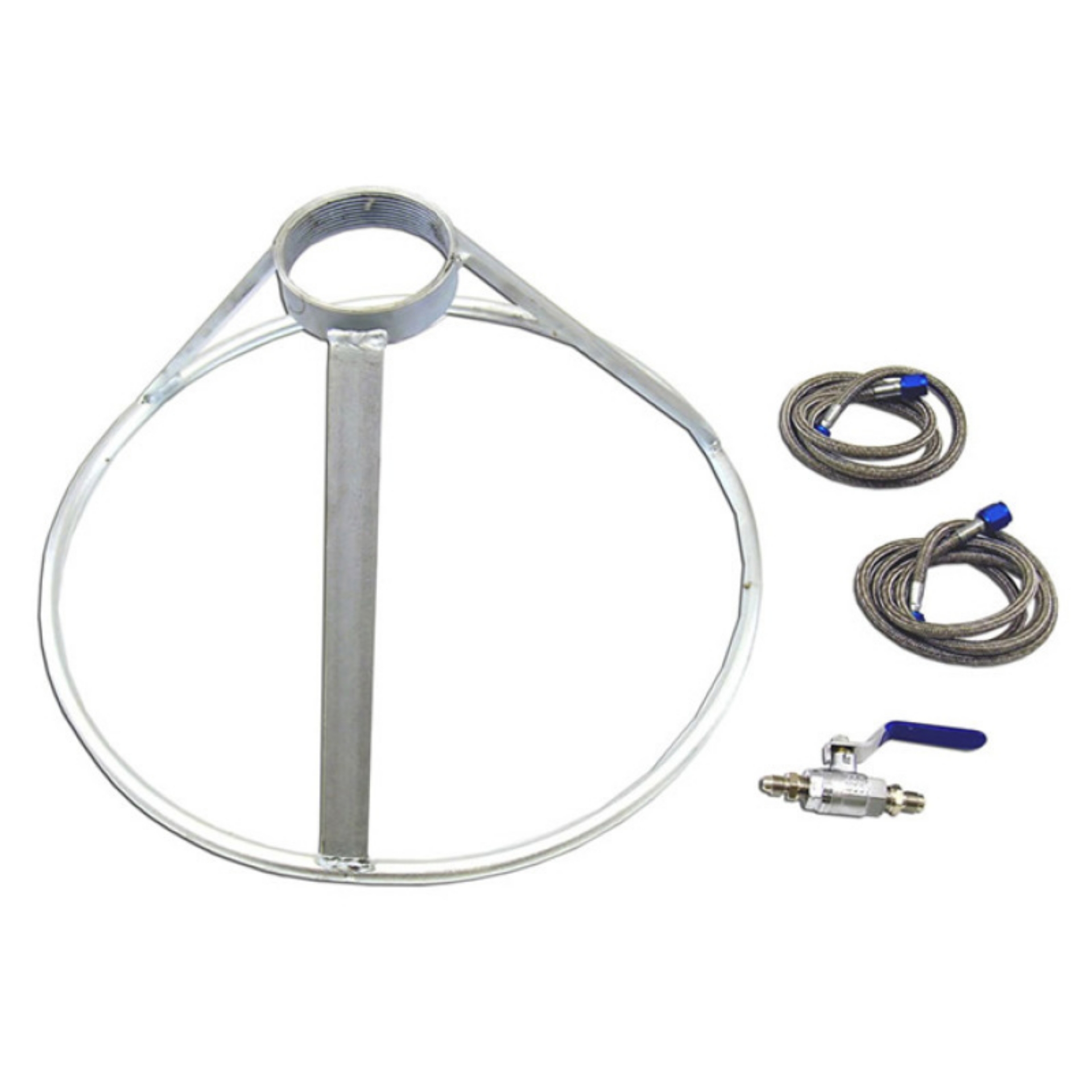 Picture of Nitrous Express Bottle Transfer Kit Complete w-Stand Control Valve & Lines