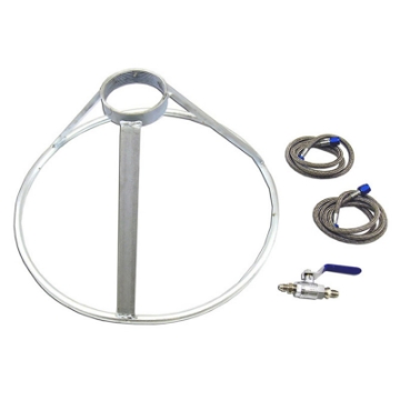 Picture of Nitrous Express Bottle Transfer Kit Complete w-Stand Control Valve & Lines