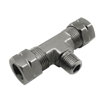 Picture of Nitrous Express 3-8 Compression x 1-8 Male NPT Branch T